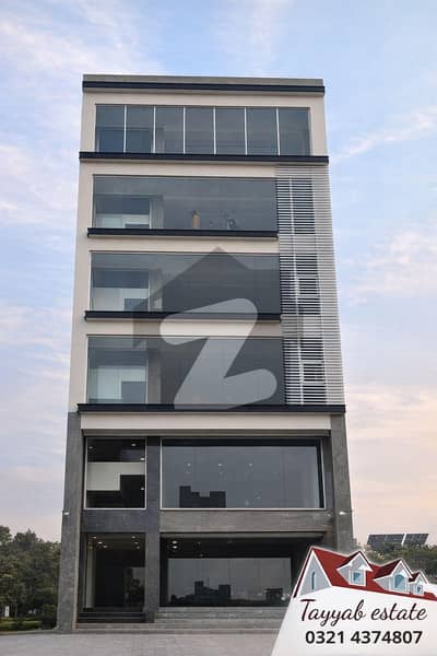 5 Marla Commercial Building Ground + Basement for Rent in Falcon Downtown Prime Location Near Top Brands