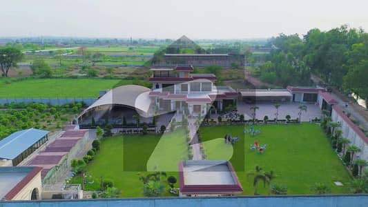 جاتی عمرہ روڈ لاہور میں 1 کمرے کا 16 کنال فارم ہاؤس 43.0 کروڑ میں برائے فروخت۔