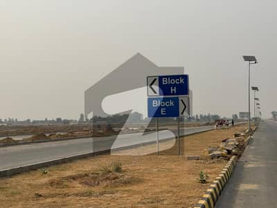E,G Block 2 Kanal Plot Available For Sale 200 Feet Chenab Road Best Location Near Etihad Town Phase3 Semi Commercial