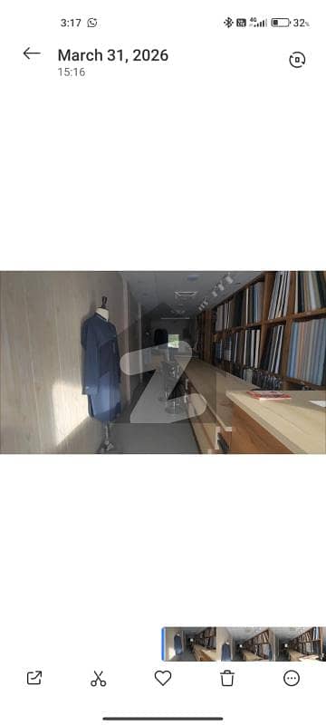 پی آئی اے مین بلیوارڈ لاہور میں 3 مرلہ دکان 1.2 لاکھ میں کرایہ پر دستیاب ہے۔