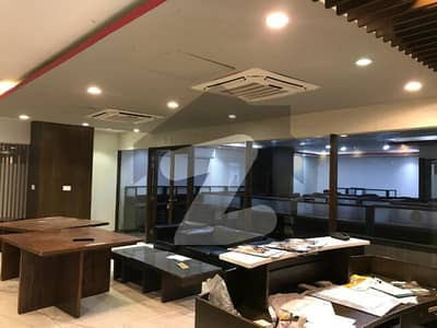 Ready to Move Office Space Available for Rent in Blue area Total 5000-SQF,