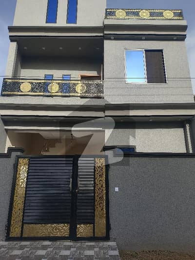 3 Marla Double Story House Fr Sale Brand New Home Ideal And Hot Loction Carpet Road Water Electricity Available 3D Ultra Model Design Spanish Look Furnished Home With Wood Work Gated Society 24 Hour Security Guard Near GT Road