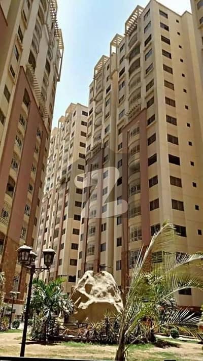 HARMAIN ROYAL RESIDENCY FLAT FOR SALE IN GULSHAN E IQBAL BLOCK 1