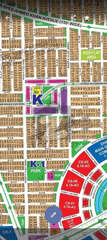 DHA Multan good location commercial plot for sale