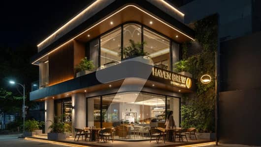 E7 Best Rental Value Plaza for Sale 50x40 Corner with Extra Land