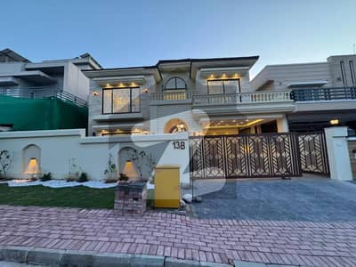 1 kanal designer house for sale A + construction 15kv solar installed sector C bahria enclave islamabad
