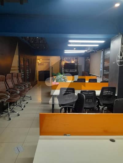 Fully Furnished Office for Rent in DHA Phase 7 (Near Ittehad)