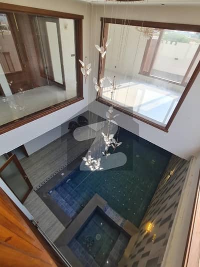 Branded 500yrd Bungalow 6 BEDROOMS With Full Basement & Swimming Pool. . Outclass Finishing. . Ideal For Multinational & Bankers