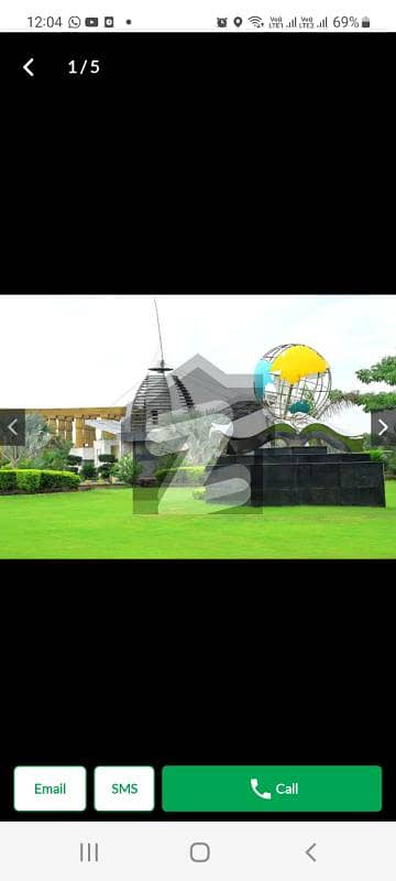 5Marla Plot available for sale in Bahria EMC Society Lahore