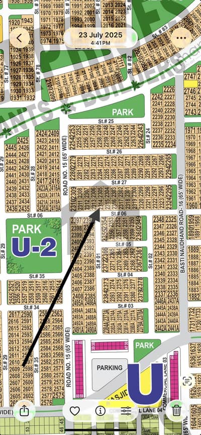 1 Kanal Possession Plot For Sale In Sector U, Near Education City Fast, NUML, ISP And Matital Gate In Just 60 Lacs