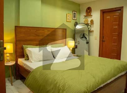 02 BEDROOM LUXURY FURNISHED APARTMENT AVAILABLE FOR RENT AT GULBERG GREEN ISLAMABAD