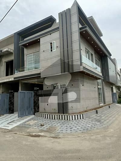 5 Marla Brand New Corner Triple Story Double Heighted House For Sale in Johar Town near to Park - Emporium Mall Canal Road -Mughal Eye Hospital