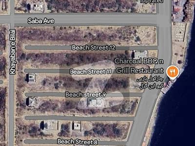 500 yds Plot on Beach Street 11, Zone C, DHA Karachi
