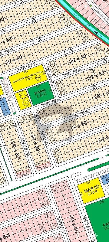 5 Marla Park Face Plot Block A Faisal Hills For Sale