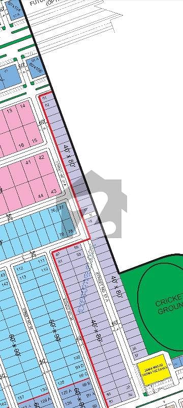 14 Marla 60 ft Road Plot Executive Block Faisal Hills For Sale