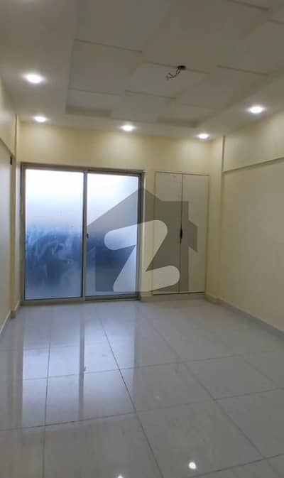Flat For Sale In Bhayani Heights 2 Bedrooms Drawing Lounge American Kitchen Tile Flooring Ground Floor 24 Hours Light &Amp; Water