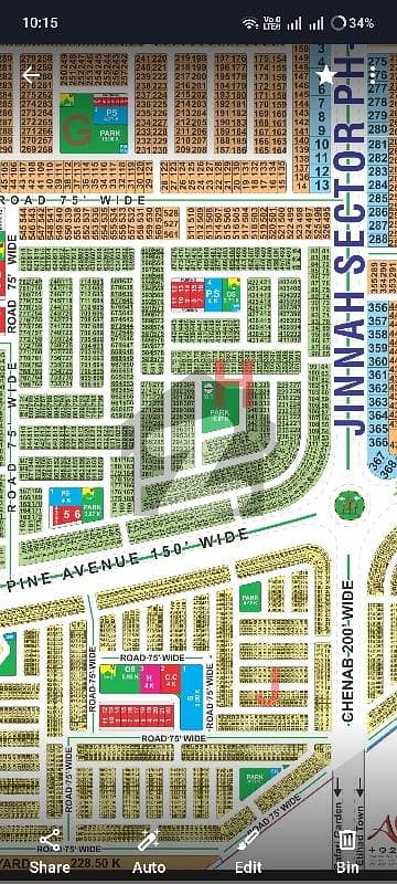 ایل ڈی اے سٹی فیز 1 ۔ بلاک ایچ ایل ڈی اے سٹی فیز 1 - جناح سیکٹر,ایل ڈی اے سٹی فیز 1,ایل ڈی اے سٹی,ایل ڈی اے روڈ,لاہور میں 10 مرلہ رہائشی پلاٹ 75.0 لاکھ میں برائے فروخت۔