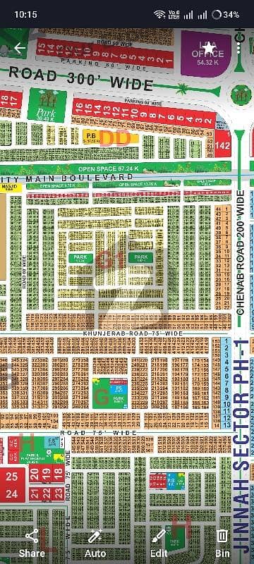 ایل ڈی اے سٹی فیز 1 - بلاک جی1 ایل ڈی اے سٹی فیز 1 - جناح سیکٹر,ایل ڈی اے سٹی فیز 1,ایل ڈی اے سٹی,ایل ڈی اے روڈ,لاہور میں 1 کنال رہائشی پلاٹ 1.35 کروڑ میں برائے فروخت۔