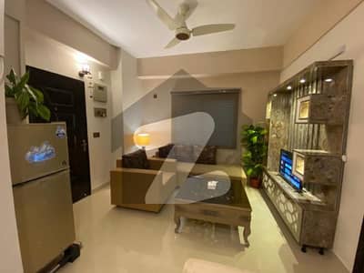 1 bed furnished apartment available for rent in gulberg green Islamabad