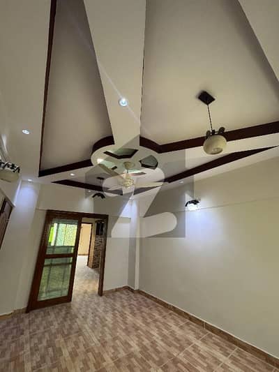 Asaish Apartment 3 Bed DD Park Facing Leased Apartment Available For Sale With Roof.