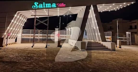 Chance Deal! Brand New 120 Sq Yards 1 Unit Villa In Saima Villas
