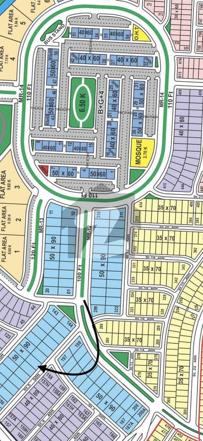 Kanal plot in F block ONLY @2Cr at sector B17, Islamabad