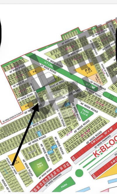 440 K Block Open Form Plot For Sale No Transfer Fee No Income Tax