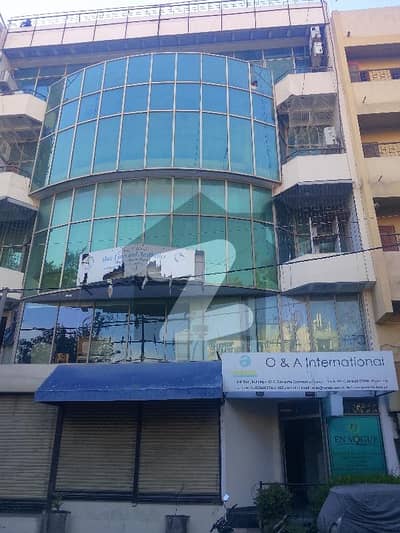 200yrds OFFICE BUILDING Ground+Mezznine+3rd Floor With Lift DHA Phase 5 Zamzama commercial phase 5