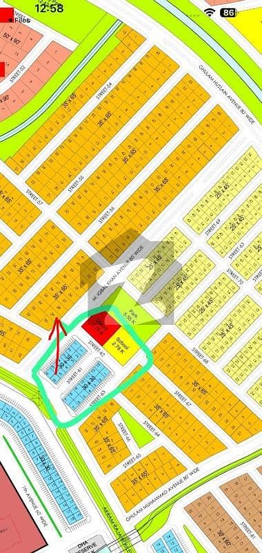 10 Marla plot,block F,boulevard