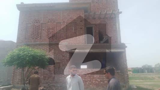 Modern 7 Marla Gray Structure Double Storey House | 5 Bedrooms | 2 Kitchens | Garage In Bismillah Housing Society