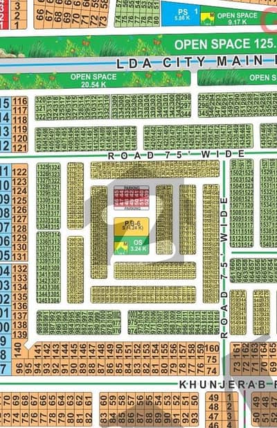 C block 10 marla Corner + Main Boulevard Plot for Sale