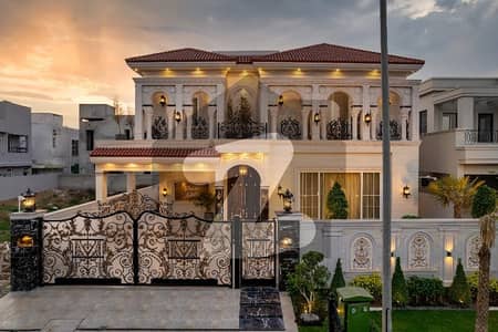 1 Kanal Most Beautiful Spanish House Available For Sale Facing Park Walking Distance Form Micdonals Near To Defence Raya Best Deal