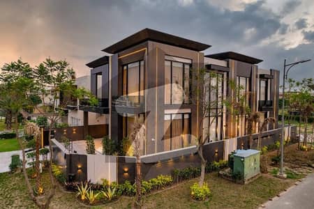 22Marla Corner Most Beautiful Modern Mohsin Ali Design Luxurious Bungalow Available For Sale In DHA Phase 6 Near To Park Best Location