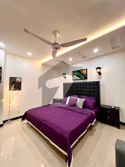 One Bedroom Fully Furnished Apartment Available For Rent in Nishtar Block Bahria Town Lahore