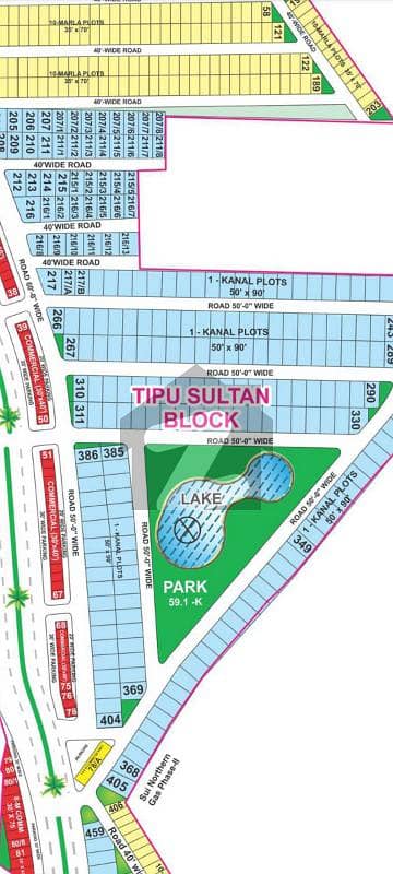 1Kanal Plot For Sale in Tipu Sultan Block Bahria Town Lahore 1Kanal Plot For Sale in Tipu Sultan Block Bahria Town Lahore