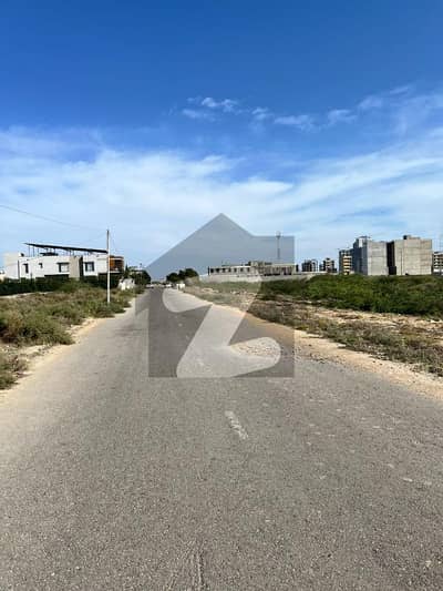 1000 Sq. Yards Plot For Sale DHA Phase 8, Zone D (Beach Street 3, Off Khayaban-e-Khalid), Karachi