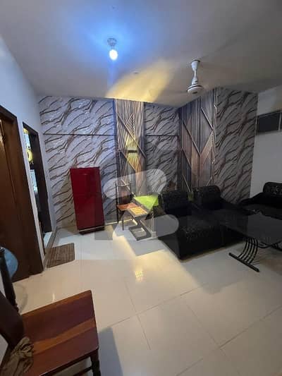 1st floor stufio apartment fully furnished lounge kitchen dha6 rent new furnitures
