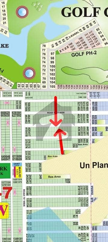 ڈی ایچ اے فیز 7 - بلاک ڈبلیو فیز 7,ڈیفنس (ڈی ایچ اے),لاہور میں 2 کنال رہائشی پلاٹ 9.0 کروڑ میں برائے فروخت۔