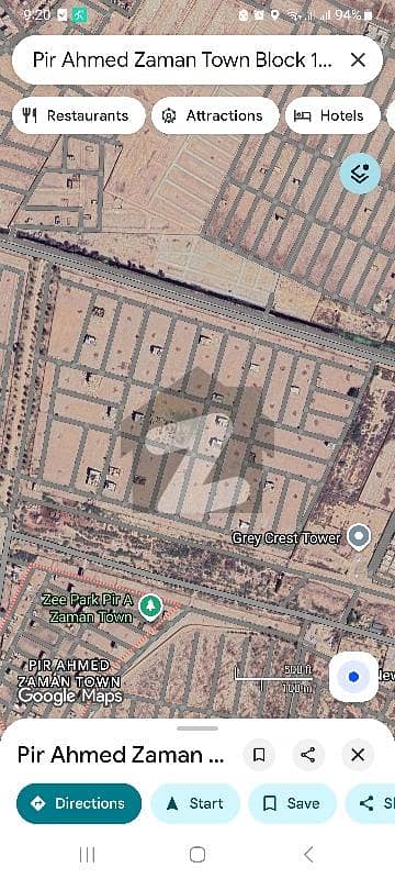 پِیر احمد زمان ٹاؤن - بلاک 2 پِیر احمد زمان ٹاؤن,گداپ ٹاؤن,کراچی میں 10 مرلہ رہائشی پلاٹ 1.2 کروڑ میں برائے فروخت۔