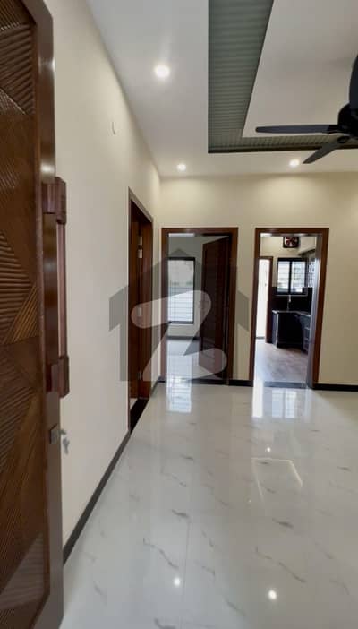 Brand New House For Sale Back Open Park. C block