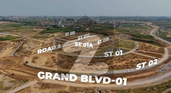 DHA PHASE 3 Army Allocation Block D Road 2 South Face Level Solid Heighted Location with Extra Land