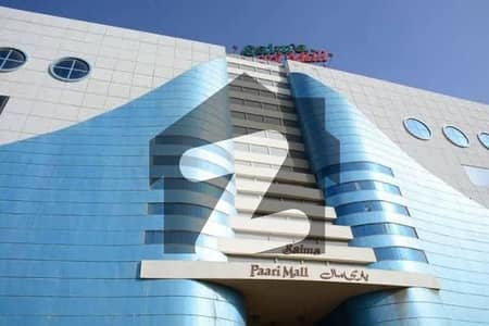 Shop for Sale Prime Spot in Saima Paari Mall ideal for Investment.