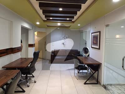Fully Furnished Well Maintain Office For Rent In   Nishat Com. DHA Phase 6