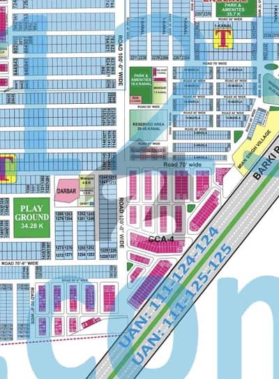 4 Marla commercial plot in Cca4 phase 7