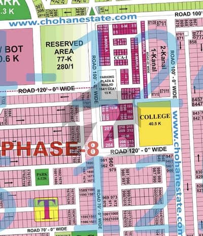 8 Marla plot in phase 9 cca1 block T