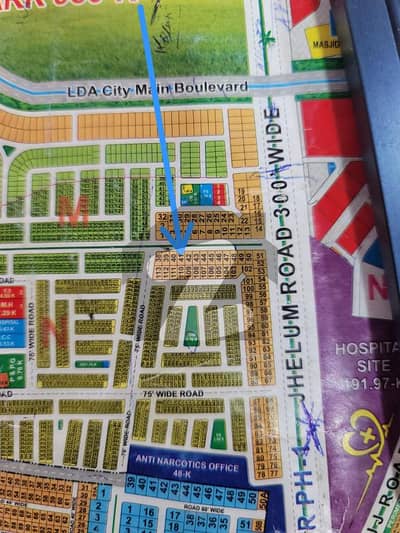 ایل ڈی اے سٹی فیز 1 ۔ بلاک این ایل ڈی اے سٹی فیز 1 - جناح سیکٹر,ایل ڈی اے سٹی فیز 1,ایل ڈی اے سٹی,ایل ڈی اے روڈ,لاہور میں 1 کنال رہائشی پلاٹ 1.48 کروڑ میں برائے فروخت۔