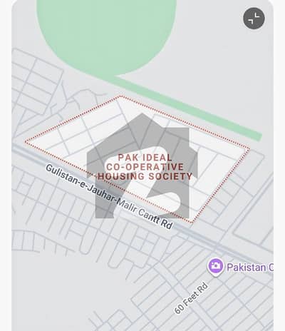 800 Sq. Yds Leased Commercial Plot 160ft Frontage Pak Ideal Society, Scheme 33