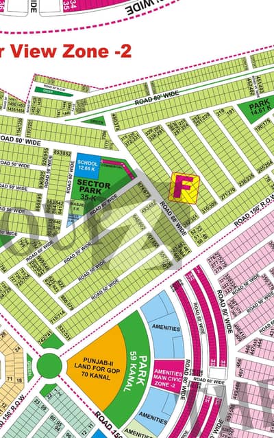 CORNER Top Location plot for Sale Sector F 9Prism Ready for Construction