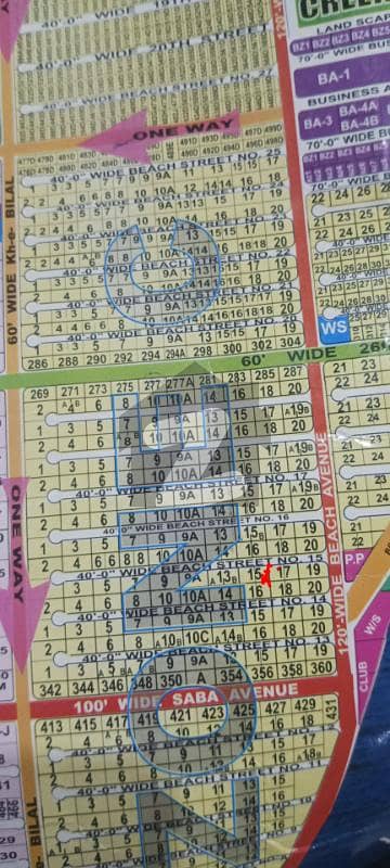 Plot 500yard ,Zone plot no 15 Beach st 15, Phase 8 Dha