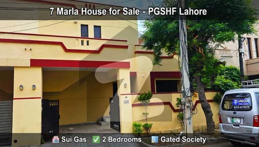 7 Marla Beautiful House for Sale in PGSHF Prime Location | Sui Gas | 40 ft Road | Gated Community 7 Marla Beautiful House for Sale in PGSHF Prime Location | Sui Gas | 40 ft Road | Gated Community